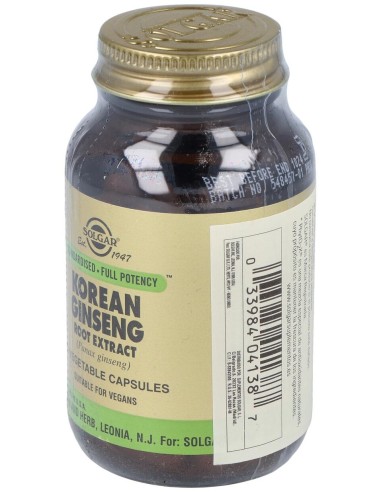 Ginseng Coreano-Raiz-(Panax Ginseng ) 60Veg.