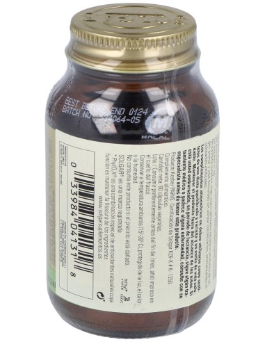 Solgar Ginkgo Biloba Extracto De Hoja 60Vcaps