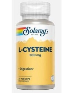Solaray L-Cysteine 500Mg 30Cáps