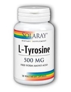 Solaray L-Tirosina 500 Mg 50Caps