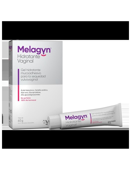Melagyn Gel Hidratante Vaginal, 60 G + 24 Aplicadores