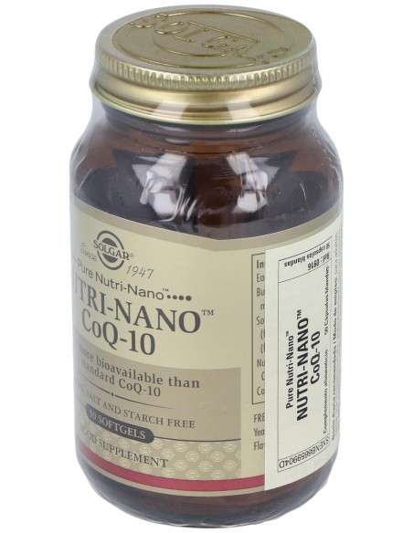 Solgar Nutri-Nano Coenzima Q10 50Cáps