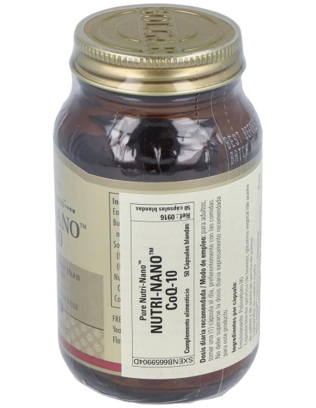 Solgar Nutri-Nano Coenzima Q10 50Cáps