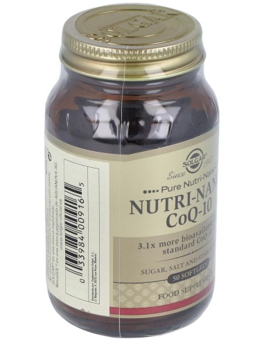 Solgar Nutri-Nano Coenzima Q10 50Cáps