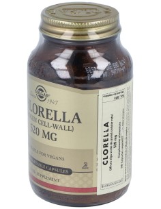 Solgar Clorela De Pared Celular Rota 520Mg 100Vcaps 2