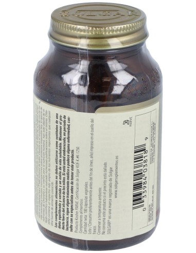 Solgar Clorela De Pared Celular Rota 520Mg 100Vcaps