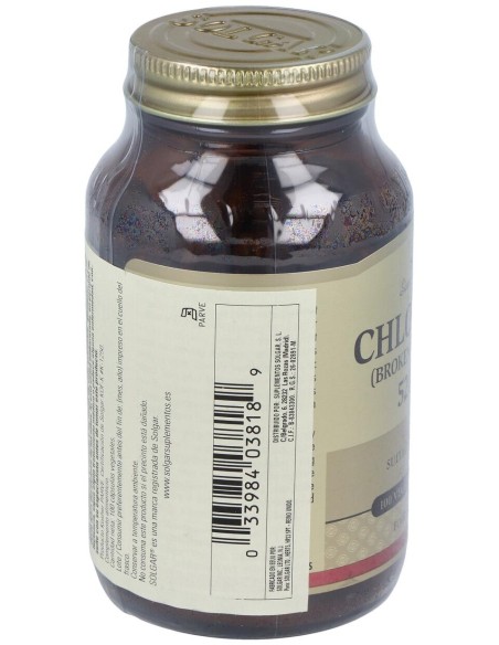 Solgar Clorela De Pared Celular Rota 520Mg 100Vcaps