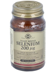 Selenio En Levadura 200Mcg.50Comp.