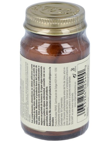 Selenio En Levadura 200Mcg.50Comp.