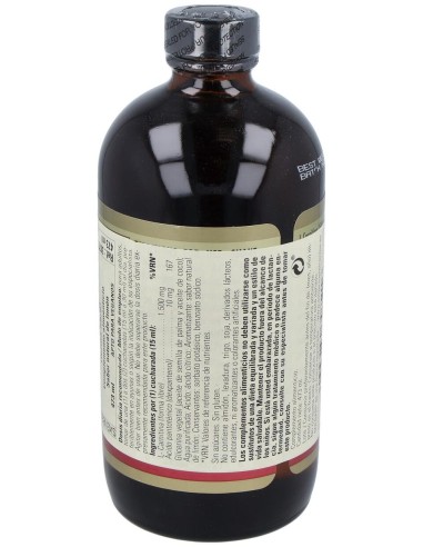 Solgar L-Carnitina Líquida 1500Mg Sabor Limón 473Ml
