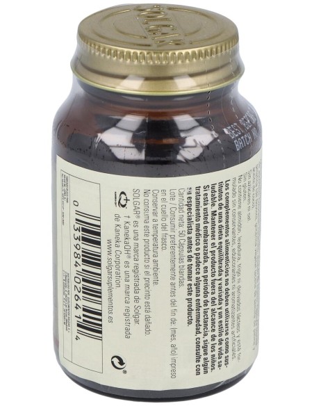 Ubiquinol 100Mg. Forma Reducida De Co Q10 50Cap.Bl