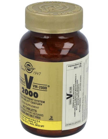 Solgar Fórmula Vm-2000 90Comp