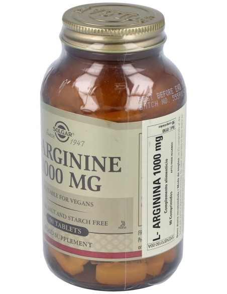 L-Arginina 1000Mg. 90Comp.
