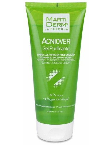 Martiderm Acniover Gel Purificante, 200 Ml