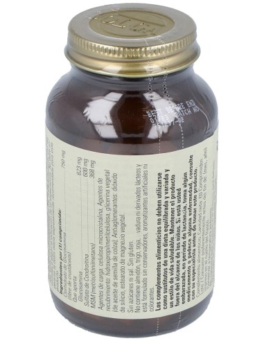 Solgar Glucosamine ChondroTine Msm Complexe 60 ComprimS