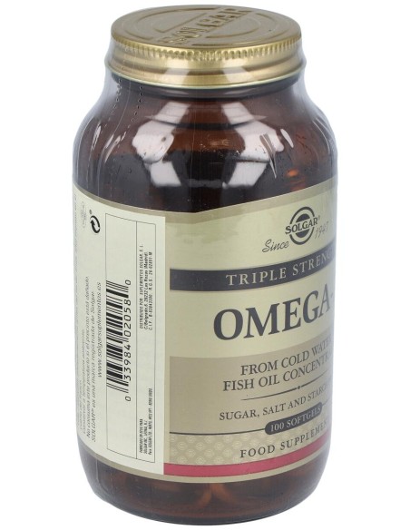 Omega 3 Triple Concentracion 100Cap.Blandas