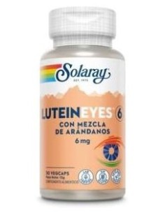 Solaray Lutein Eyes 6 Mg 30 Cáps