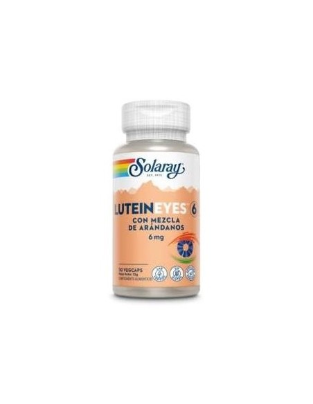 Solaray Lutein Eyes 6 Mg 30 Cáps