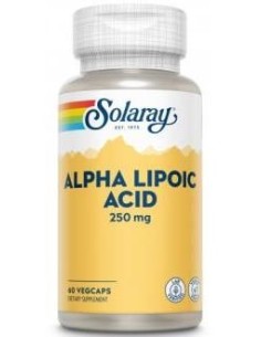 Solaray Alpha Lipoic Acid 250Mg 60Cáps