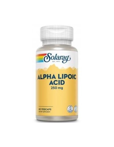 Solaray Alpha Lipoic Acid 250Mg 60Cáps
