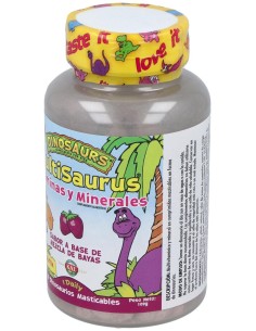 Multisaurus Vit/Min Dinos 60Comp. Kal 2