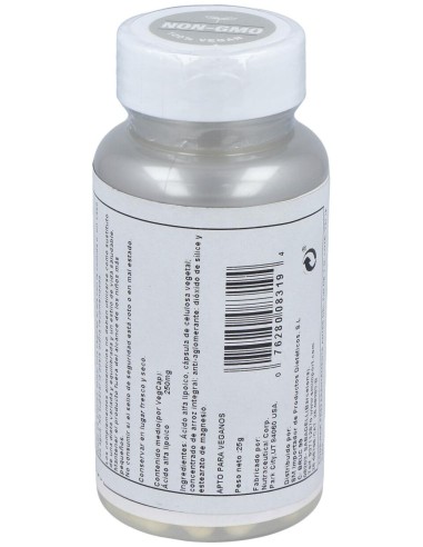 Solaray Alpha Lipoic Acid 250Mg 60Cáps