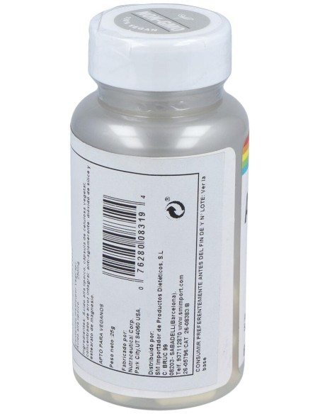 Solaray Alpha Lipoic Acid 250Mg 60Cáps