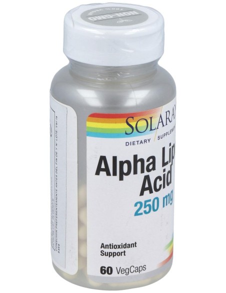 Solaray Alpha Lipoic Acid 250Mg 60Cáps
