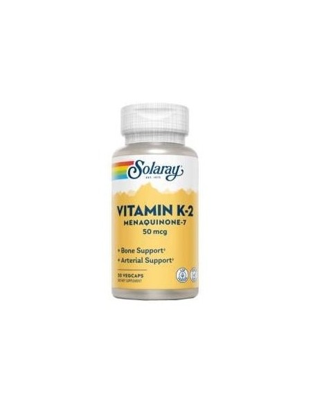 Solaray K2 Menaquinone-7 30Cáps