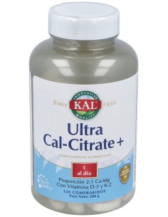Ultra Cal Citrate + K2 120Compr.
