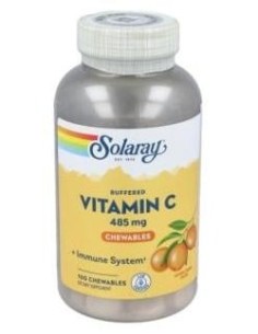 Solaray Vitamina C 485Mg 100Comp Masticables Naranja