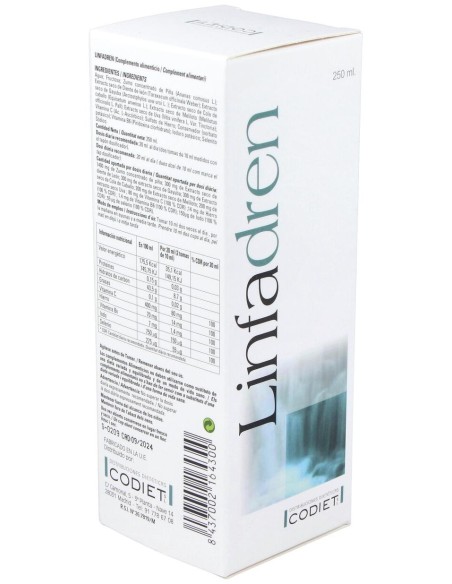 Codiet Linfadren Drenante Linfático 250Ml