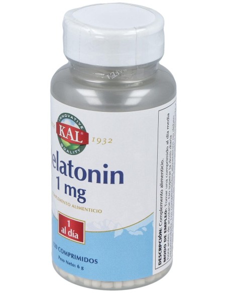 Melatonina 1Mg. 120Comp. Kal