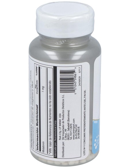 Melatonina 1Mg. 120Comp. Kal