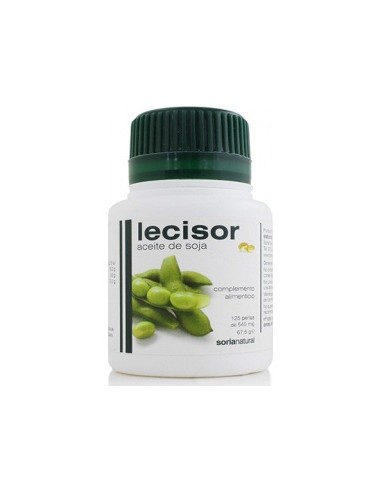 Soria Natural Lecisor Perlas De Aceite De Lecitina De Soja 125Caps