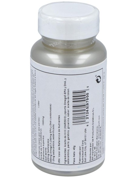 Solaray Omega 3 Krill 60Caps