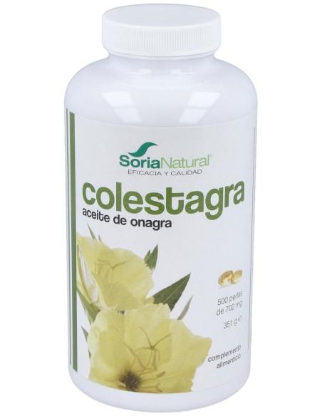 Soria Natural Colestagra Aceite De Onagra 500 Perlas