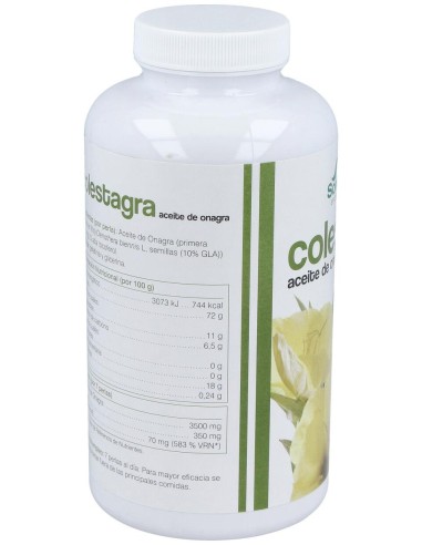 Soria Natural Colestagra Aceite De Onagra 500 Perlas
