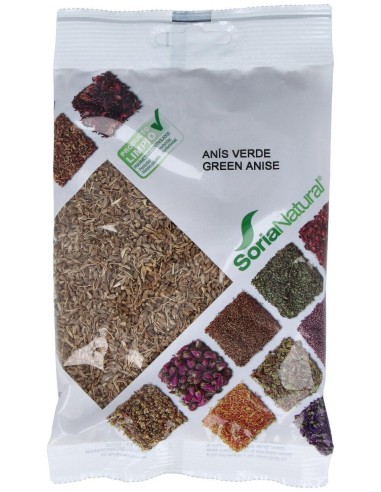 Soria Natural Anís Verde Bolsa 60G