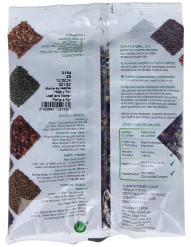 Soria Natural Infusion Malva Flor 25G