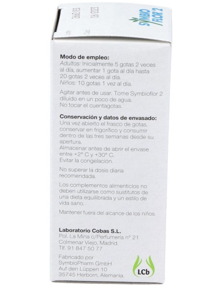 Cobas Symbioflor 2 Gotas 50 Ml