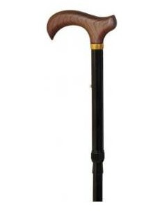 Manuel García Muletilla Plegable Negra Puño Madera, 1 Unidad 2