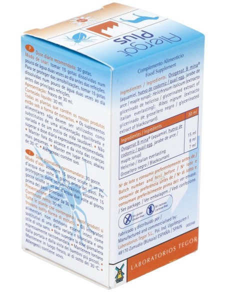 Tegor Alergot Plus Gotas 30Ml