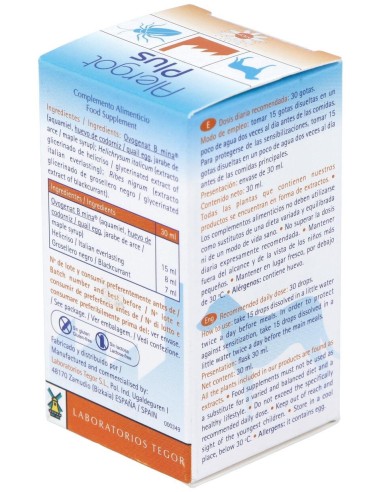 Tegor Alergot Plus Gotas 30Ml