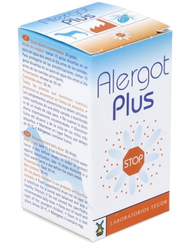Tegor Alergot Plus Gotas 30Ml