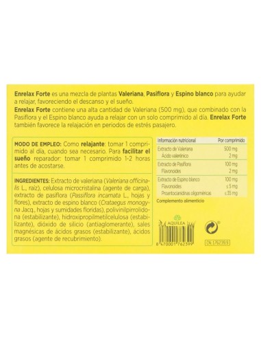 Aquilea Enrelax Forte 30Comp