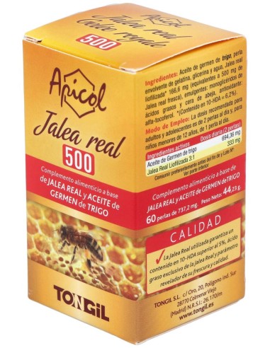 Tongil Apicol Jalea Real 500 60 Perlas