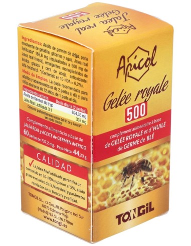 Tongil Apicol Jalea Real 500 60 Perlas