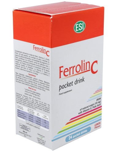 Esi Trepat Diet Ferrolin C Pocket Drink 24 Sobres