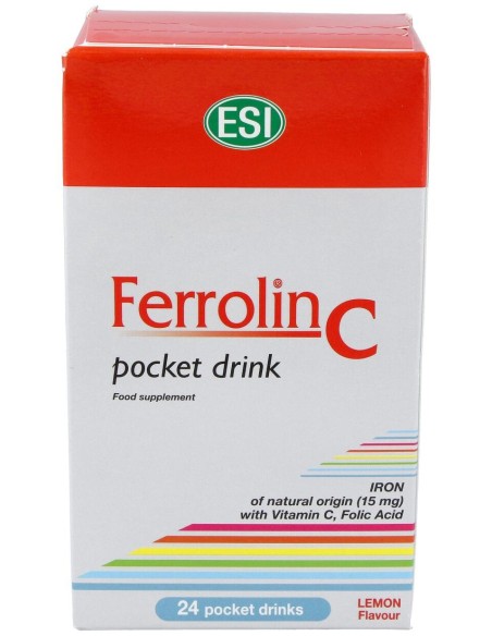 Esi Trepat Diet Ferrolin C Pocket Drink 24 Sobres